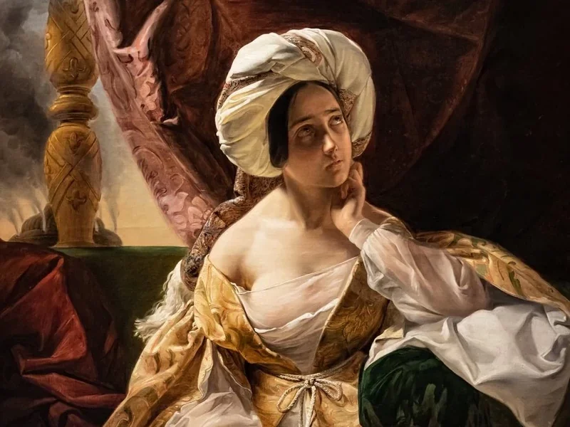 1800-Giuseppe Molteni - La signora dell'Harem